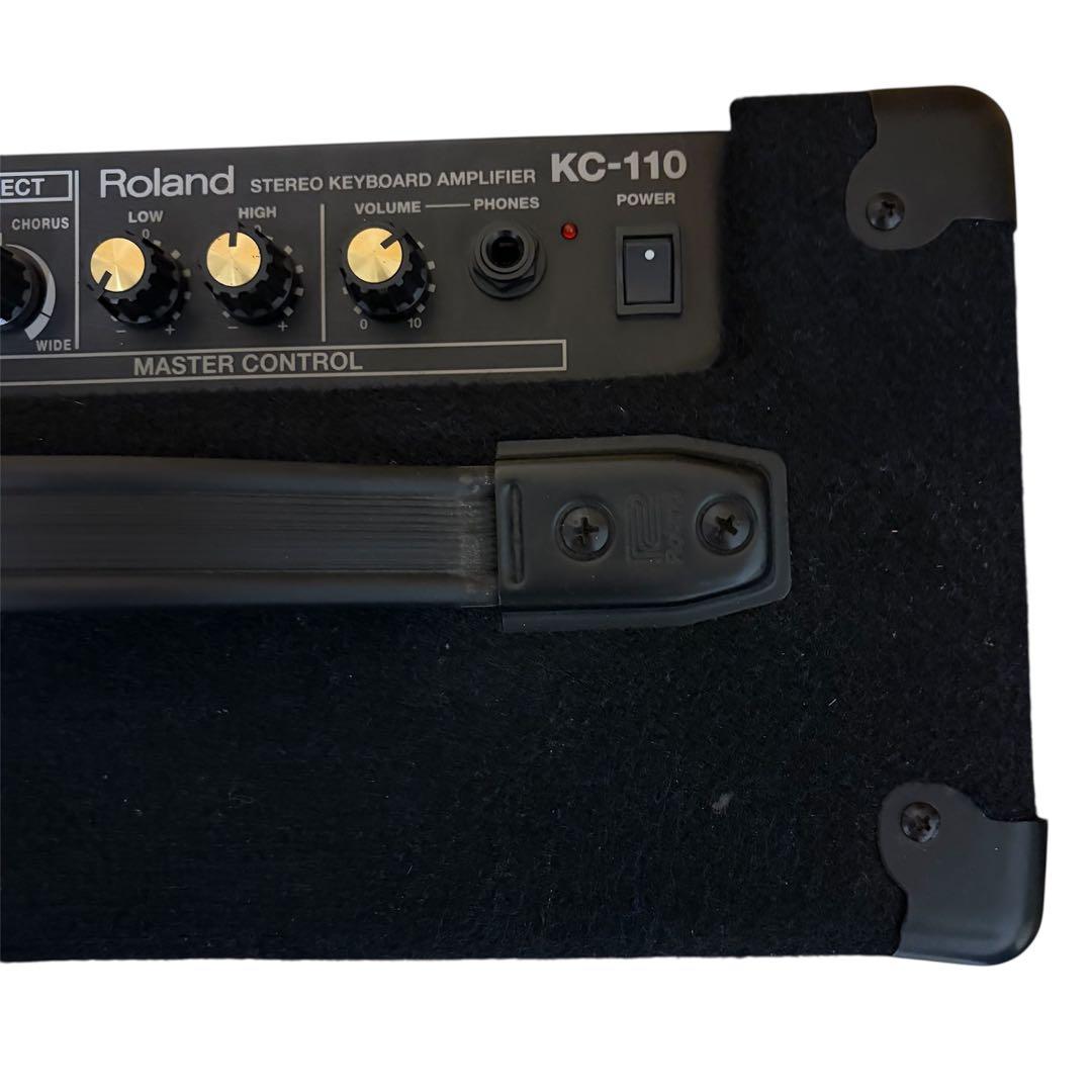 【良品】Roland KC-110 キーボード用アンプ ACアダプター付き