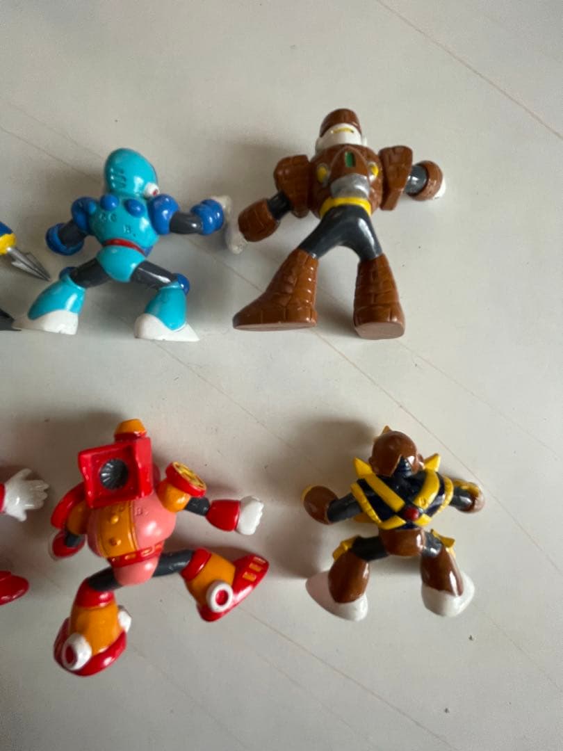 ロックマン フィギュア8体セット　フルカラー大決戦