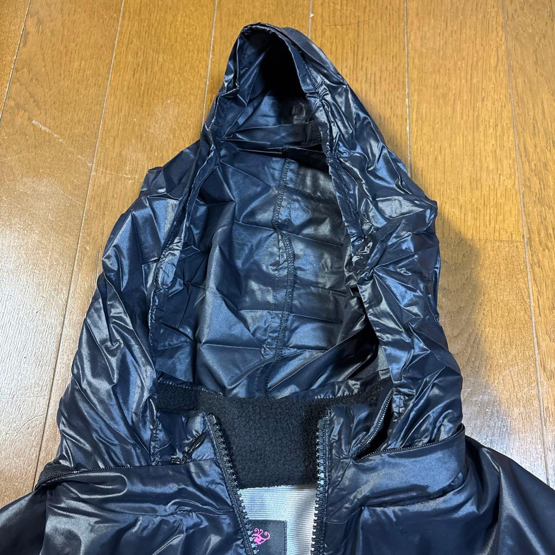 お洒落 ダンスウィズドラゴン 2WAY 中綿蓄熱ブルゾン(収納フード)