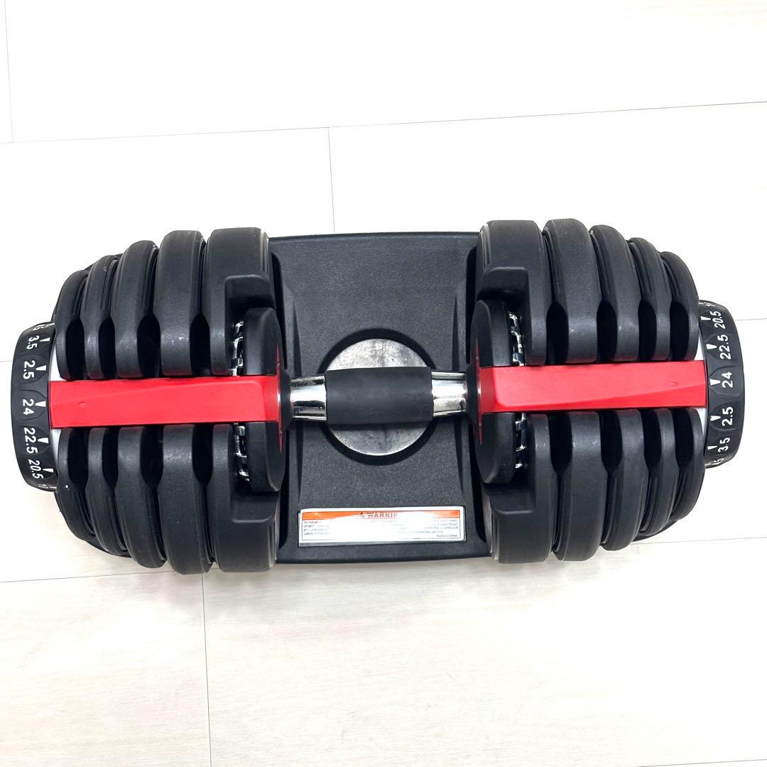 未使用級 可変式ダンベル 2.5kg〜24kg アジャスタブルダンベル ③