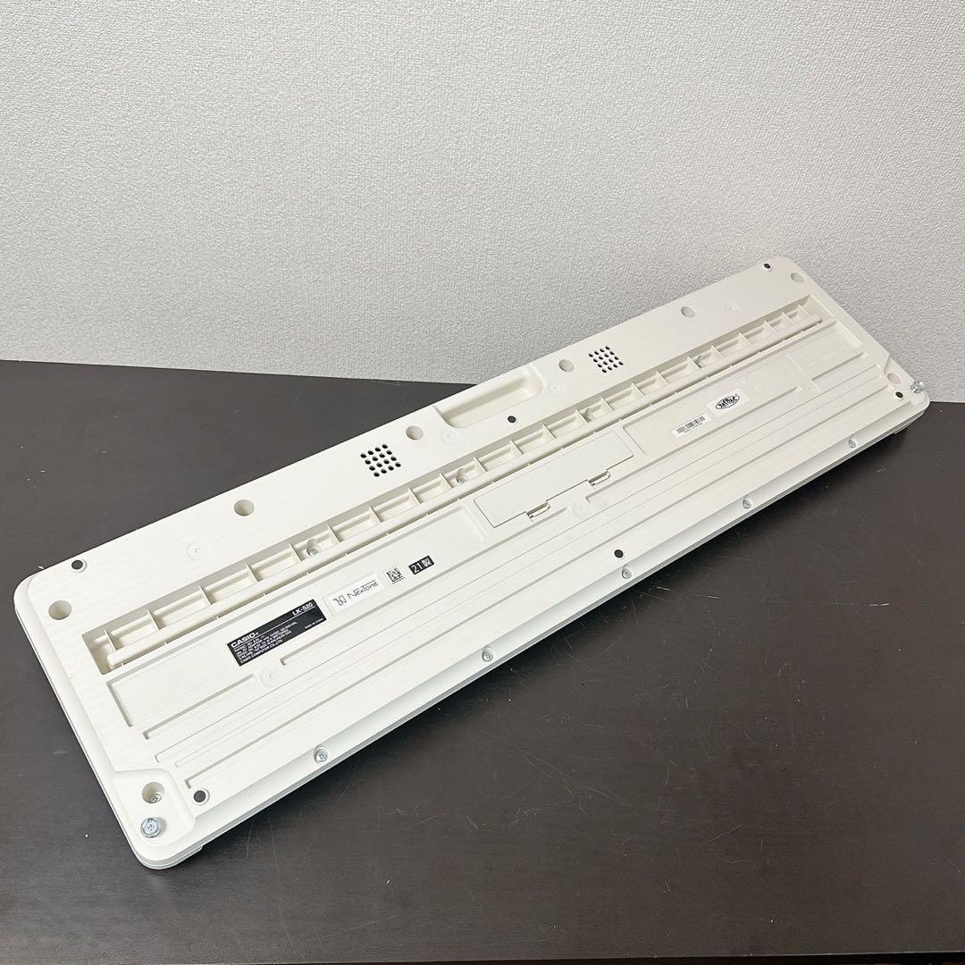 CASIO 光ナビゲーション LK-520 譜面台・ACアダプター付属 2021
