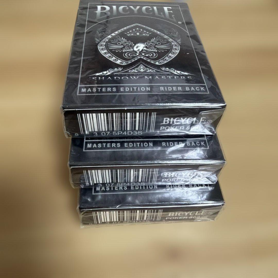 Bicycle Shadow Masters トランプ 3セット