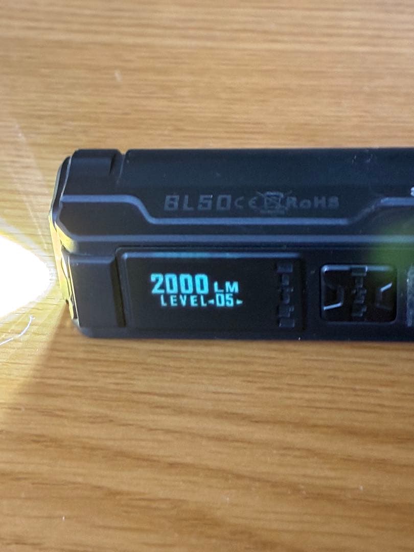 IMALENT BL50 BLACK EDCフラッシュライト
