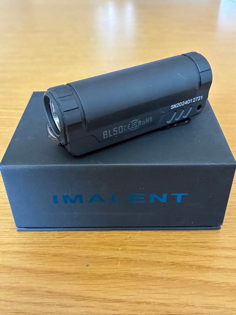 IMALENT BL50 BLACK EDCフラッシュライト