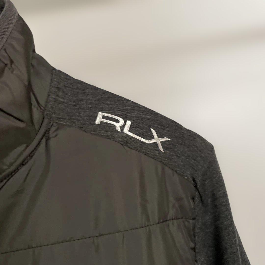 RLX ポロラルフローレン　中綿ジャケット　黒　M　ゴルフ