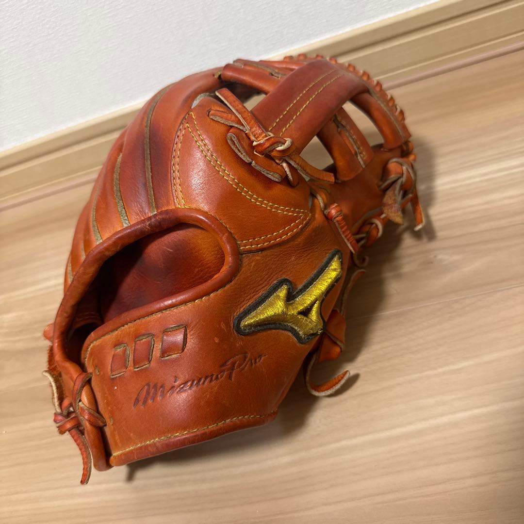 ミズノプロ野球グローブ オレンジ 本日最安値‼️早い者勝ち‼️