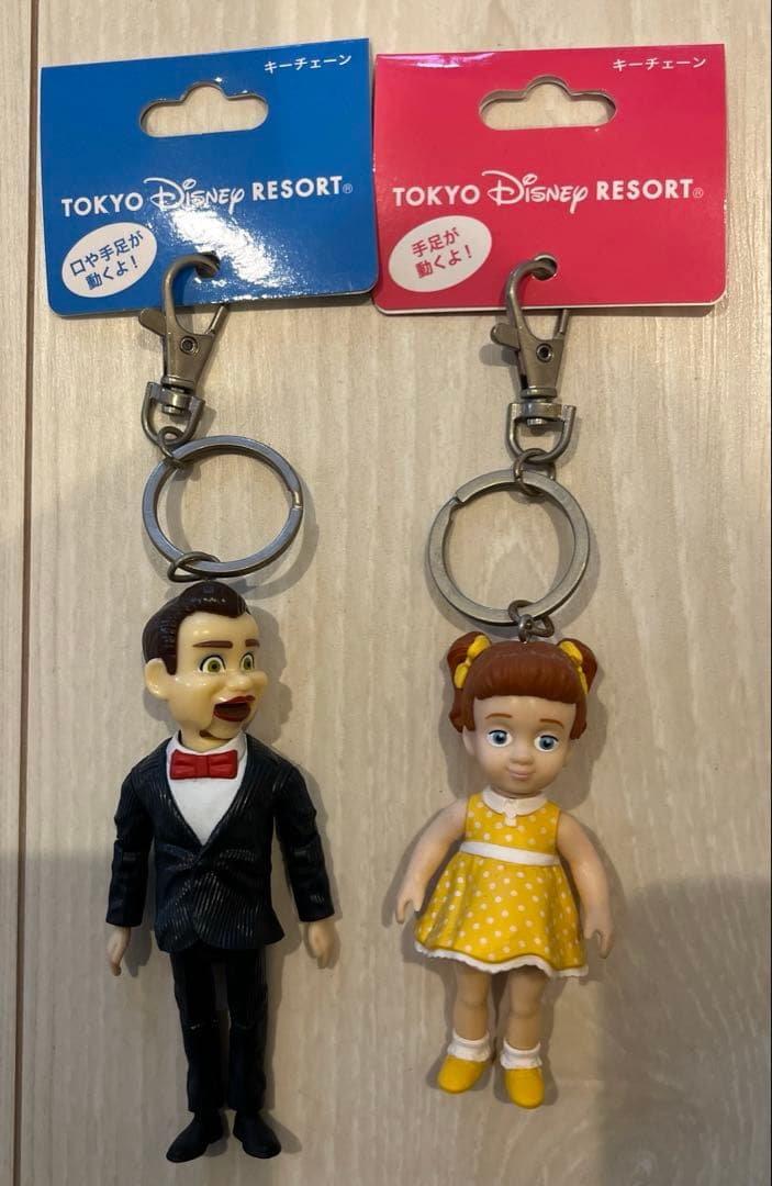 ギャビーギャビー　ベンソン　トイストーリー4 TDR キーホルダー　レア