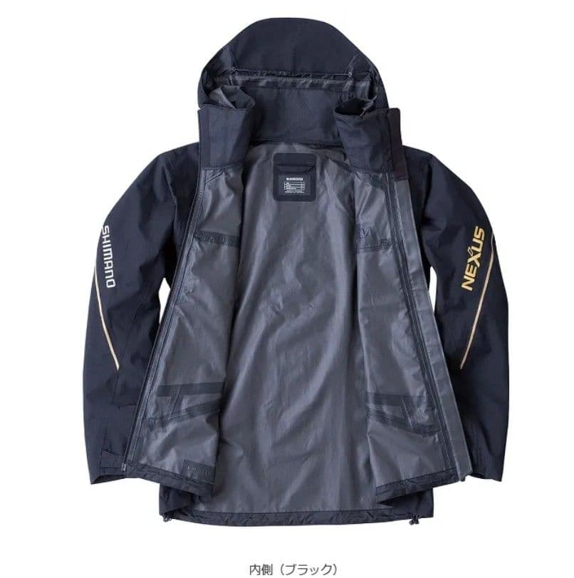 シマノ NEXUS・DS レインスーツ RA-125U ブラック　Lサイズ