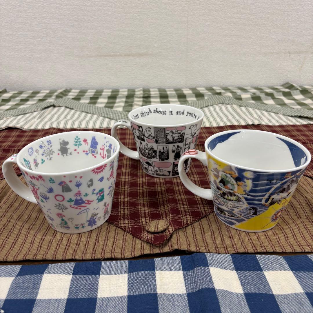 ムーミン　スープマグカップ３個セット❣️
