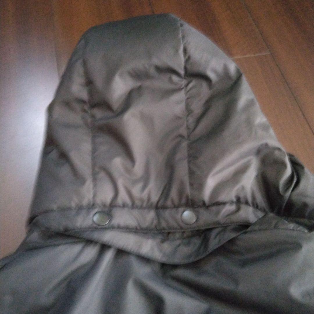 adidas フリース内側 ベンチコート 黒/赤　裏ボア　160㎝