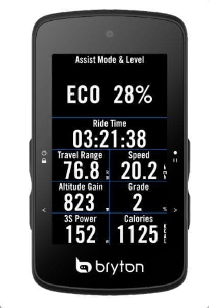 ブライトン Rider750SE-C（ケイデンスセンサー付）日本語対応サイコン