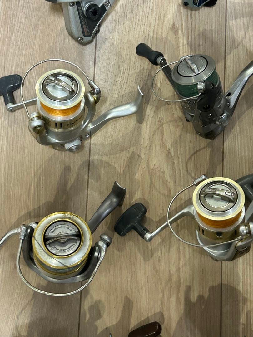 Daiwa, Shimanoリール セット　22個　ジャンク
