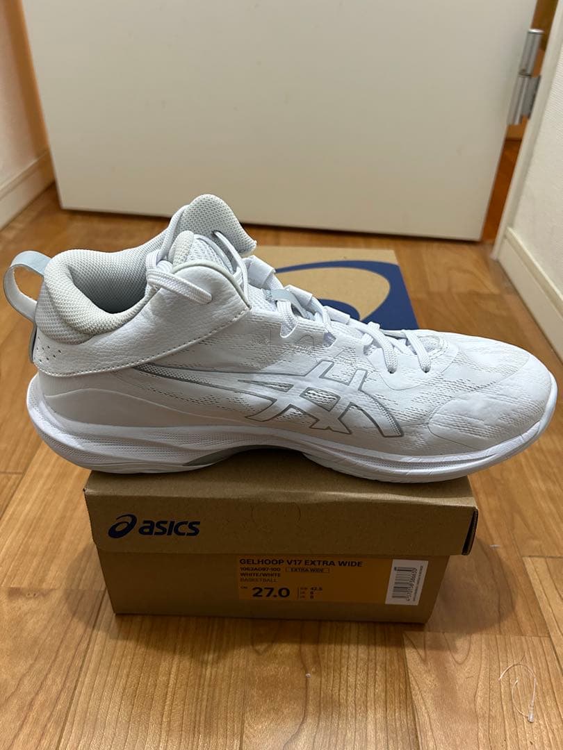 シューズ(男性用) asics GELHOOP V17 EXTRA WIDE 27.0cm