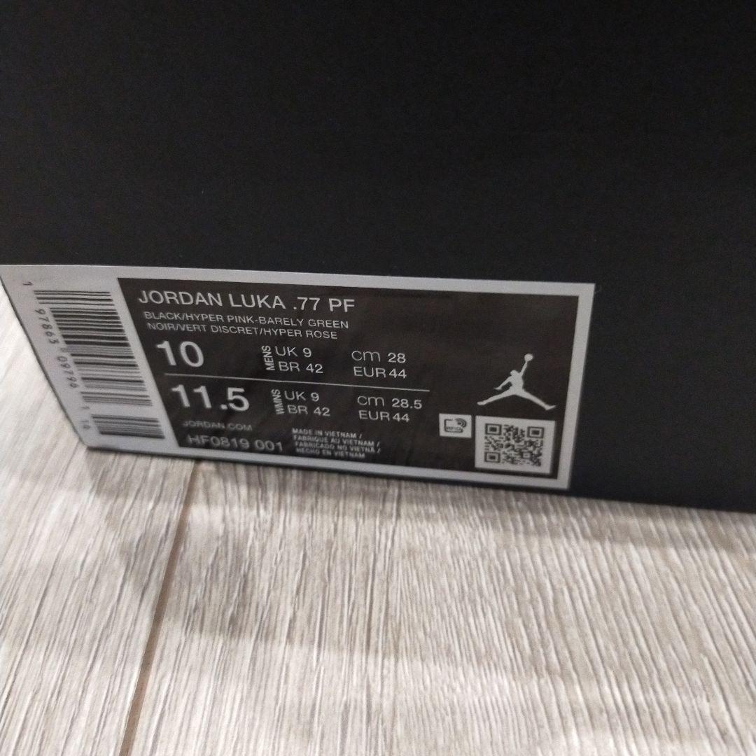 ジョーダン　LUKA77　us10 28cm