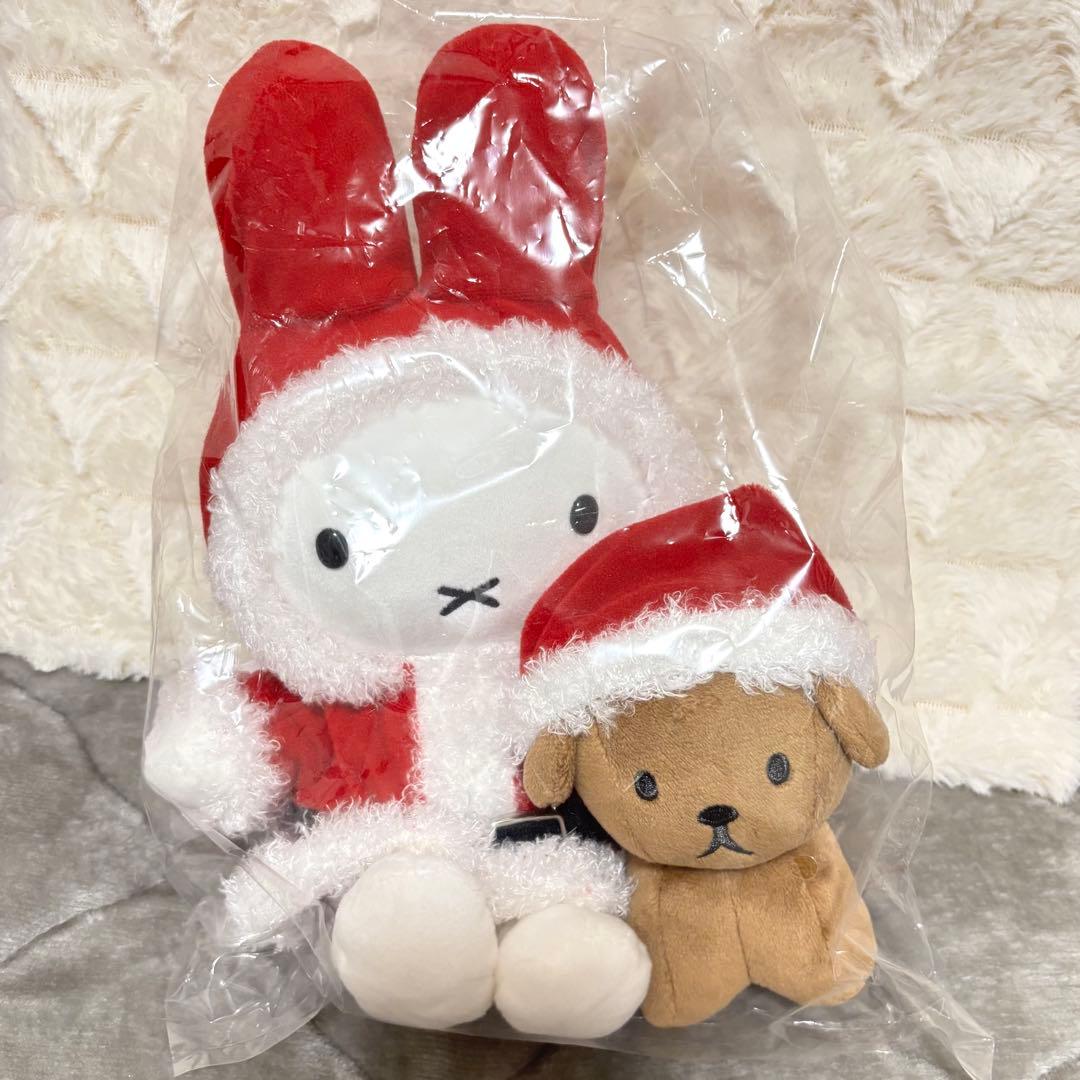 ミッフィースタイル　サンタ　ぬいぐるみ　スナッフィー　クリスマス　新品
