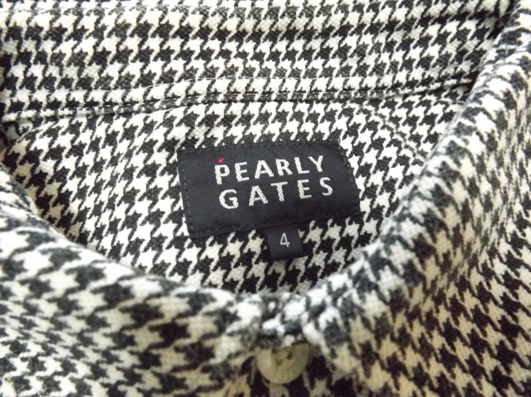 PEARLEY GATES（パーリーゲイツ） 日本製 プルオーバー シャツ