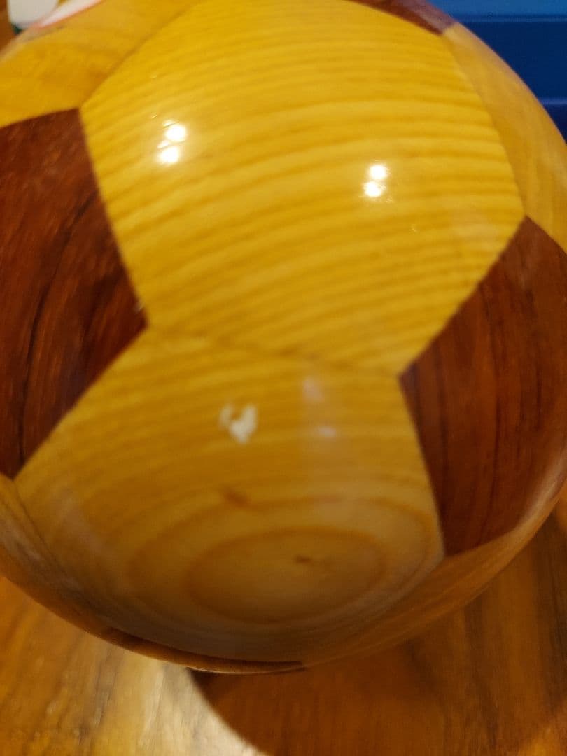 2002 FIFA World Cup 木製ミニサッカーボール