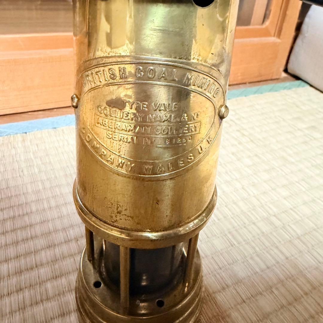 ライト・ランタン British Coal Mining Miner's Lamp