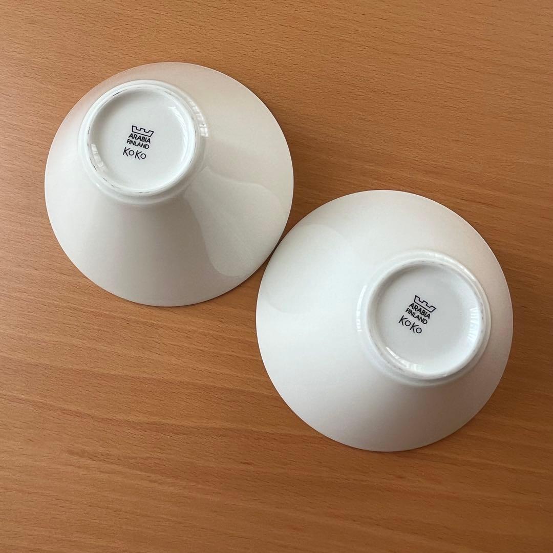 ARABIA 旧ロゴ ⟡.* KoKoボウル500ml 2個セット