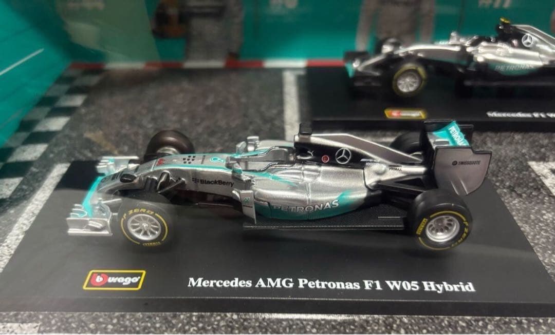 burago Mercedes AMG Petronas F1 6台セット
