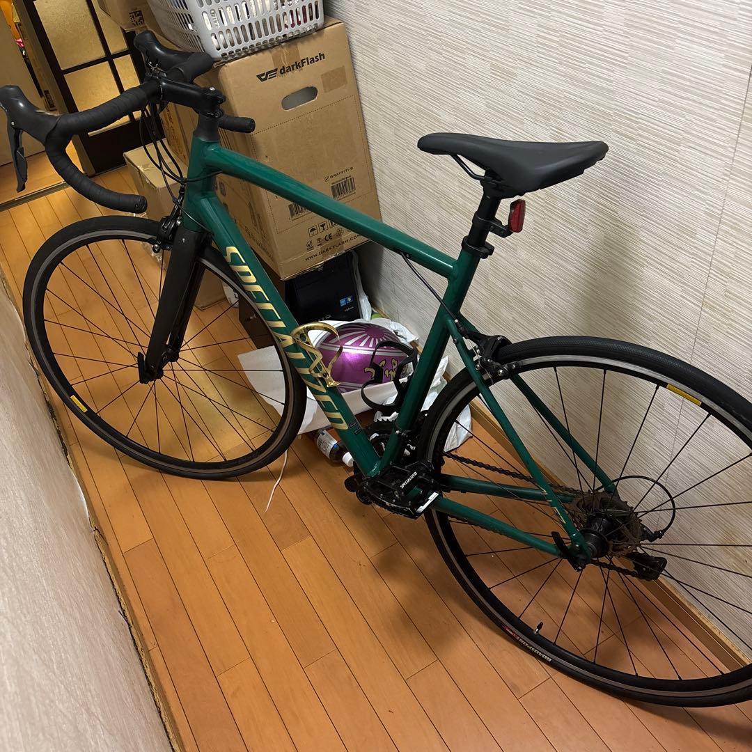 specialized 緑　ロードバイク　引き取り限定　富山　　手⭕️5