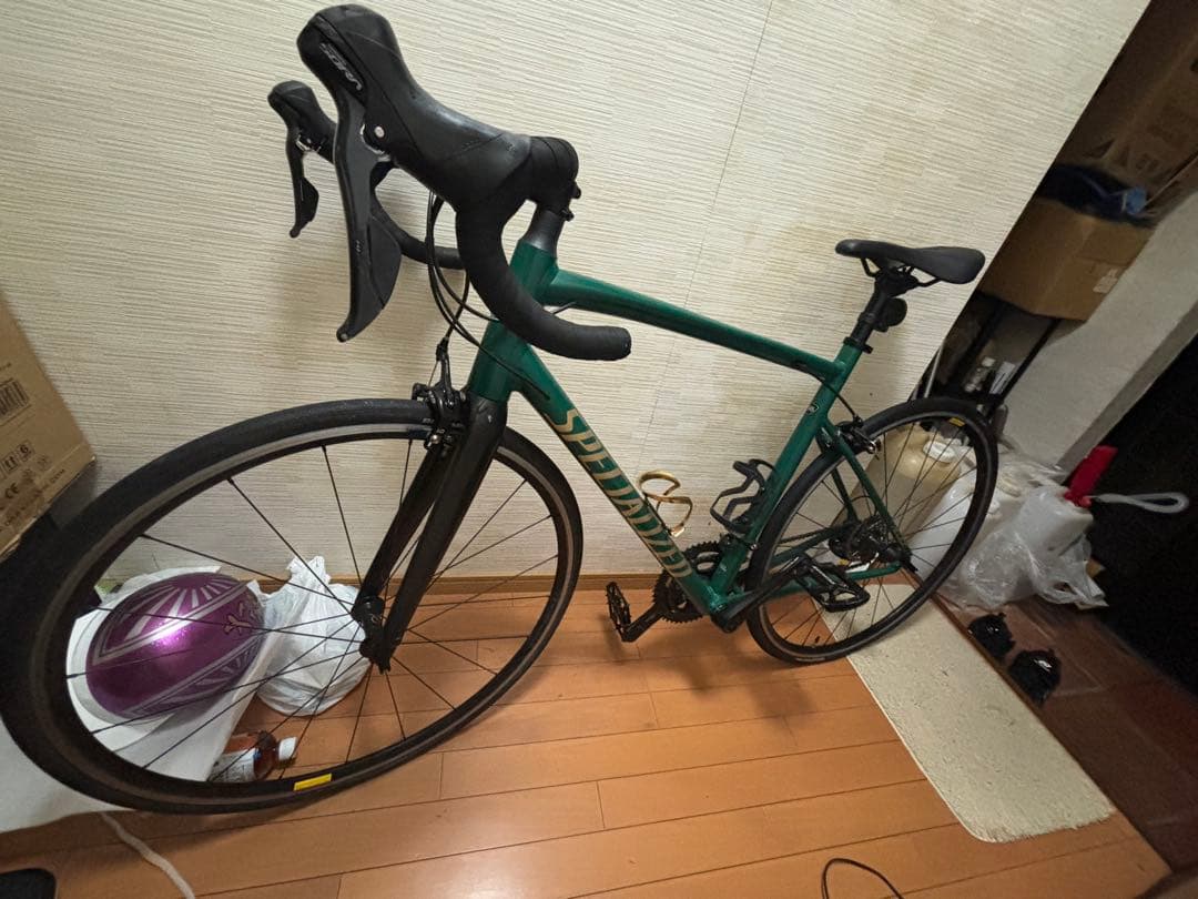 specialized 緑　ロードバイク　引き取り限定　富山　　手⭕️5