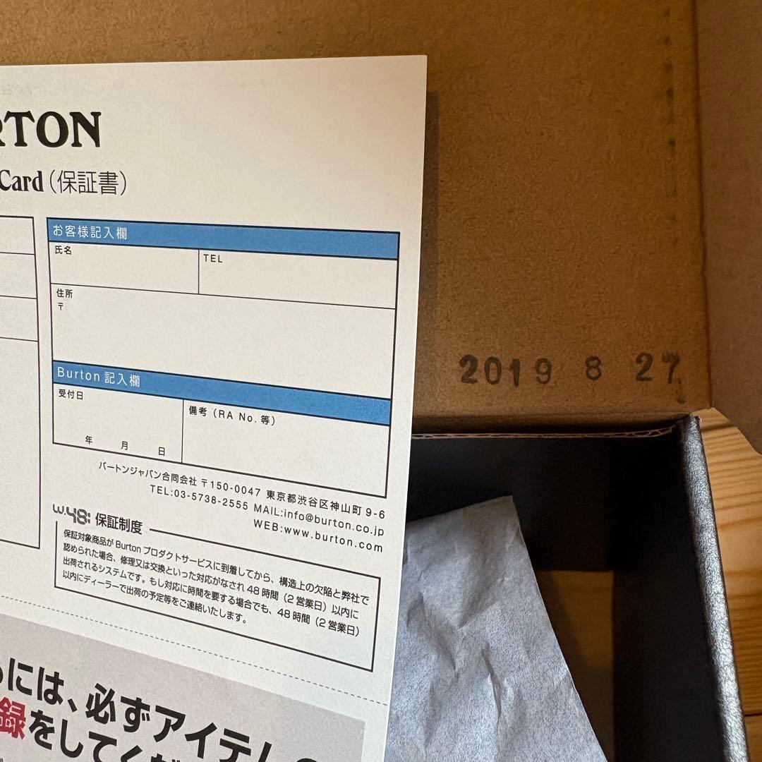Burton Kendo 19-20 モデル US10(28cm) 中古品