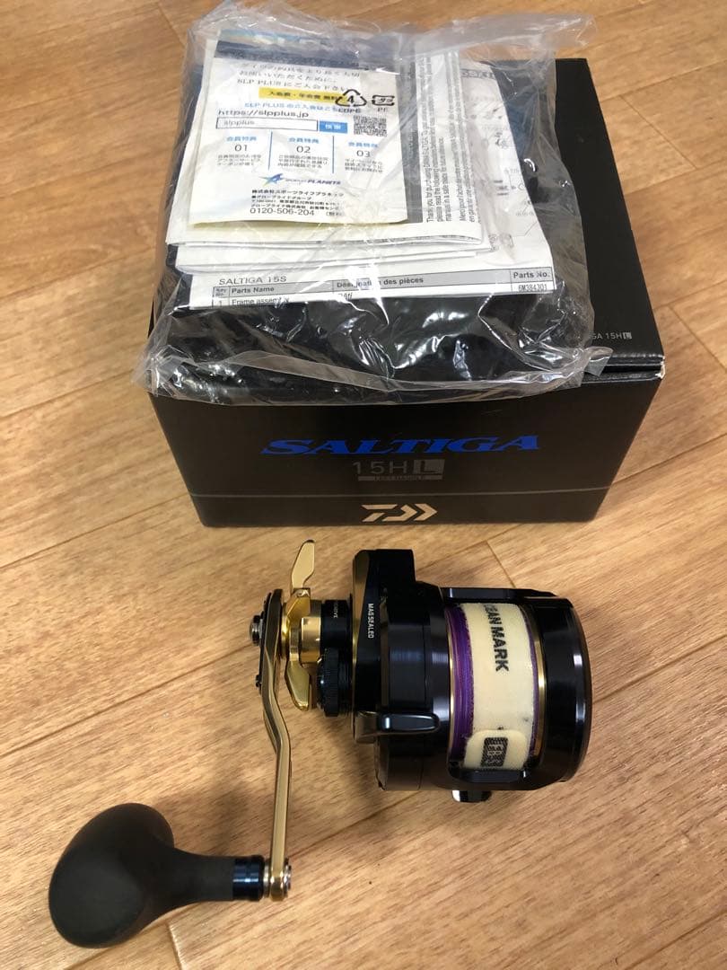 【美品】Daiwa SALTIGA 15HL ソルティガ 左ハンドル