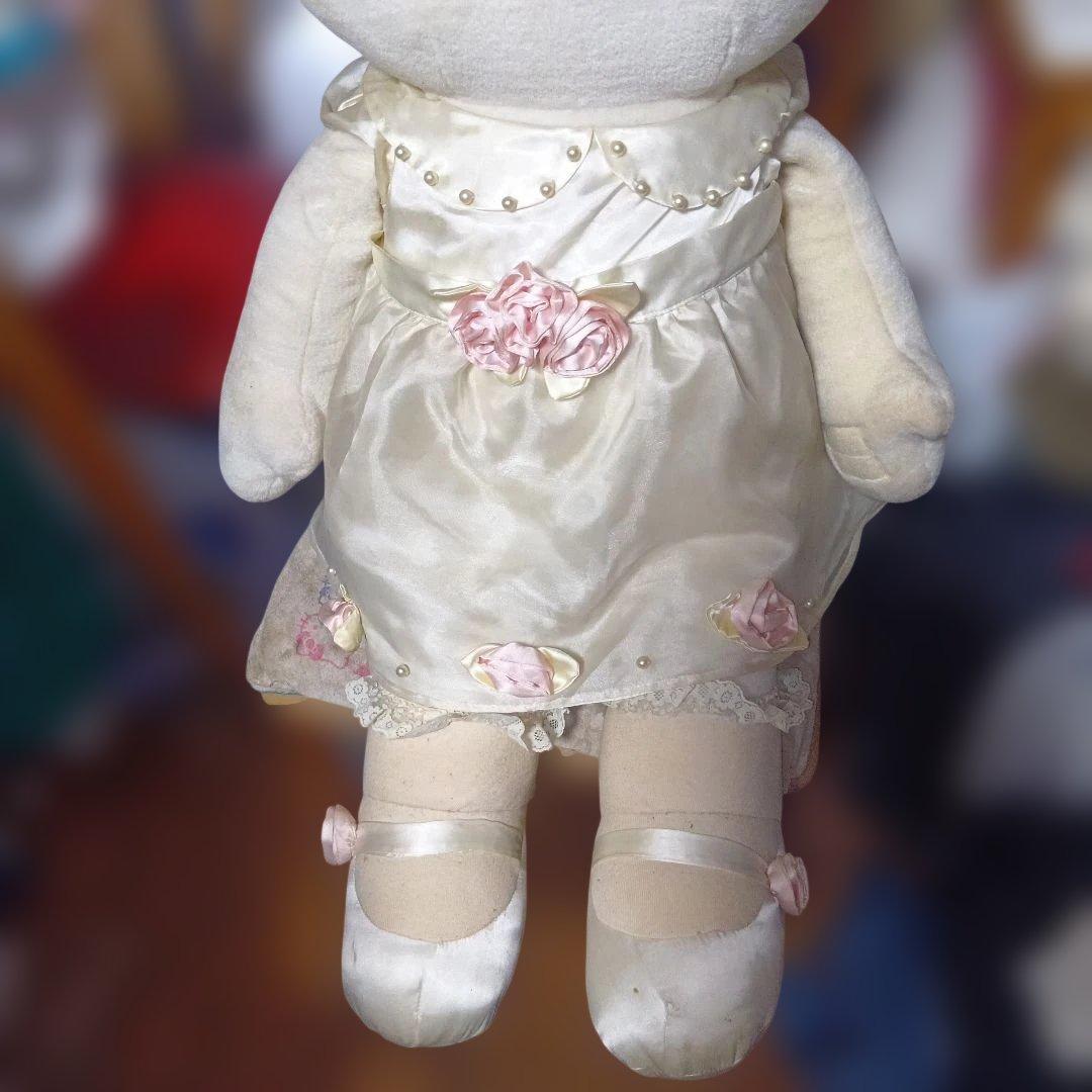 ハローキティ1998年バースデー限定 ぬいぐるみレトロレア約94cm