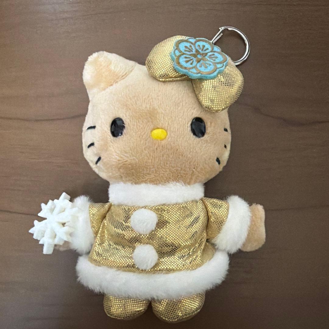 ハローキティ × カハラホテル ぬいぐるみキーホルダー