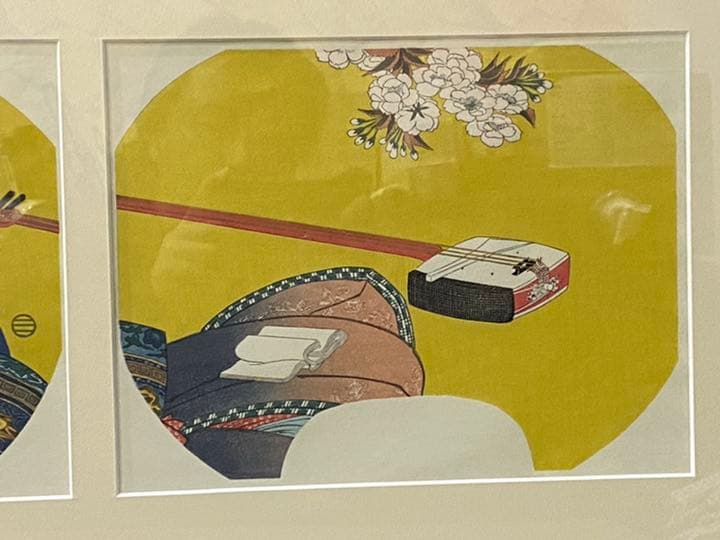 ‼️リサイクルFORTで検索‼️浮世絵の️傑作品‼️豊国作で印刷工芸品‼️現代建築に合う④