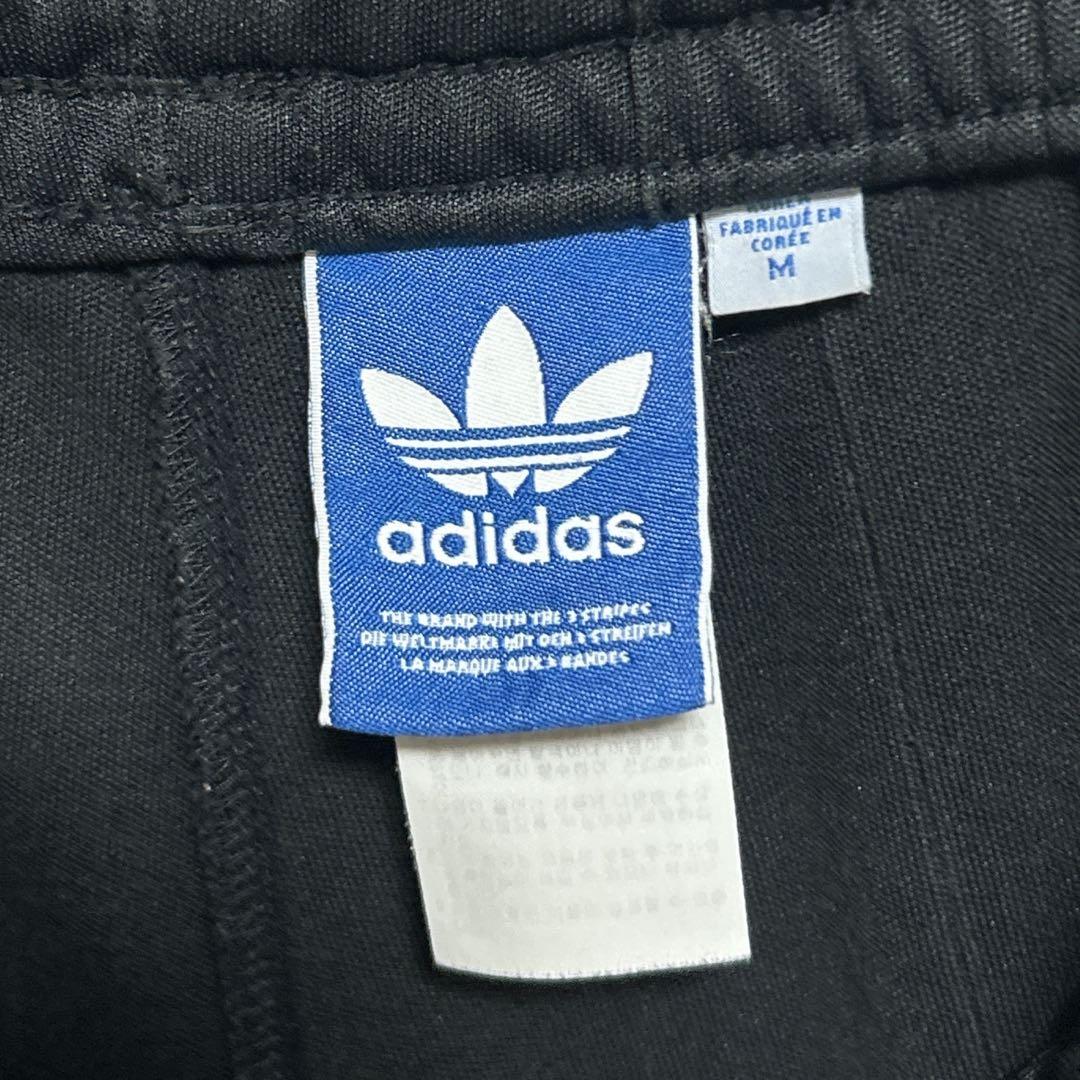 セール《美品》adidas originals☆ジャージパンツ 刺繍ロゴ M 黒