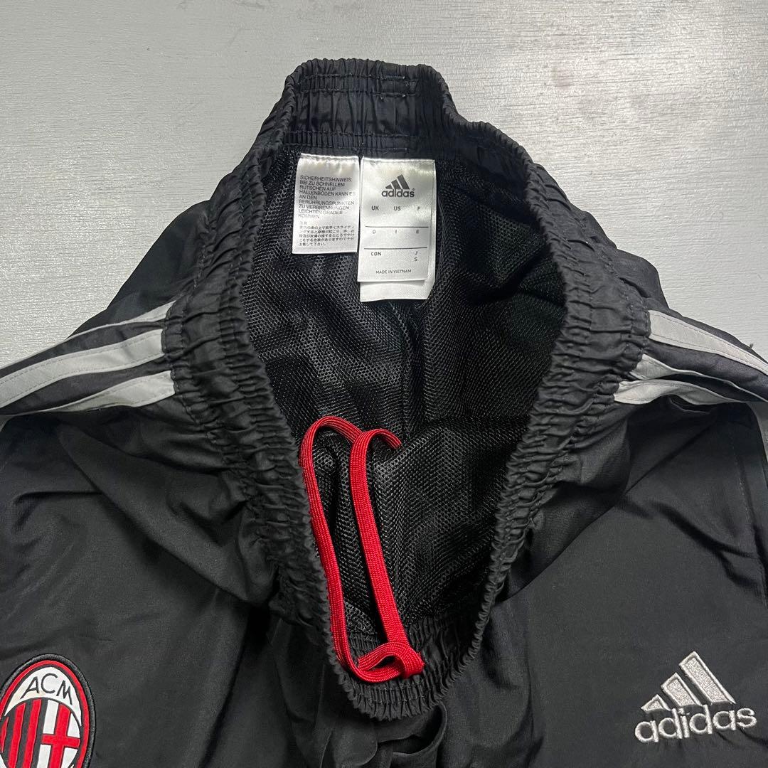 adidas トラックスーツ　ACミラン　セットアップ　トラックジャケット　S