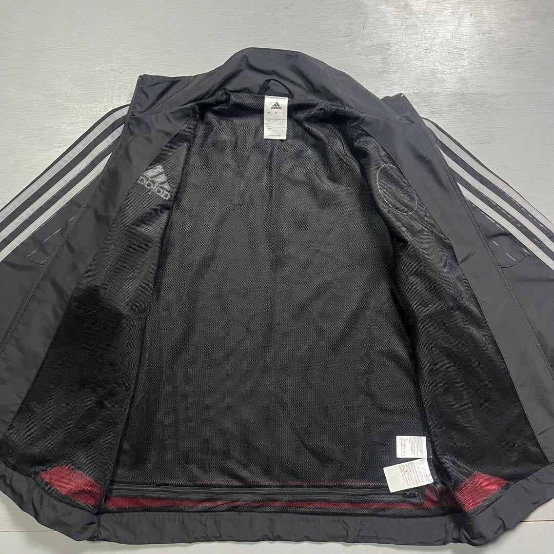 adidas トラックスーツ　ACミラン　セットアップ　トラックジャケット　S