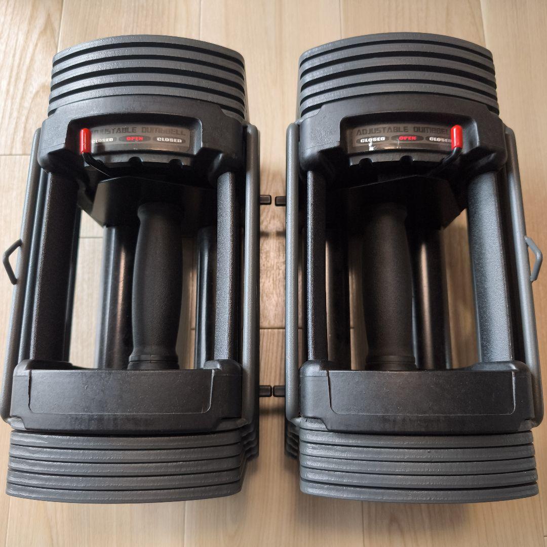 y*y様 可変式ダンベル 5.0kg〜20.0kg パワーブロックタイプ