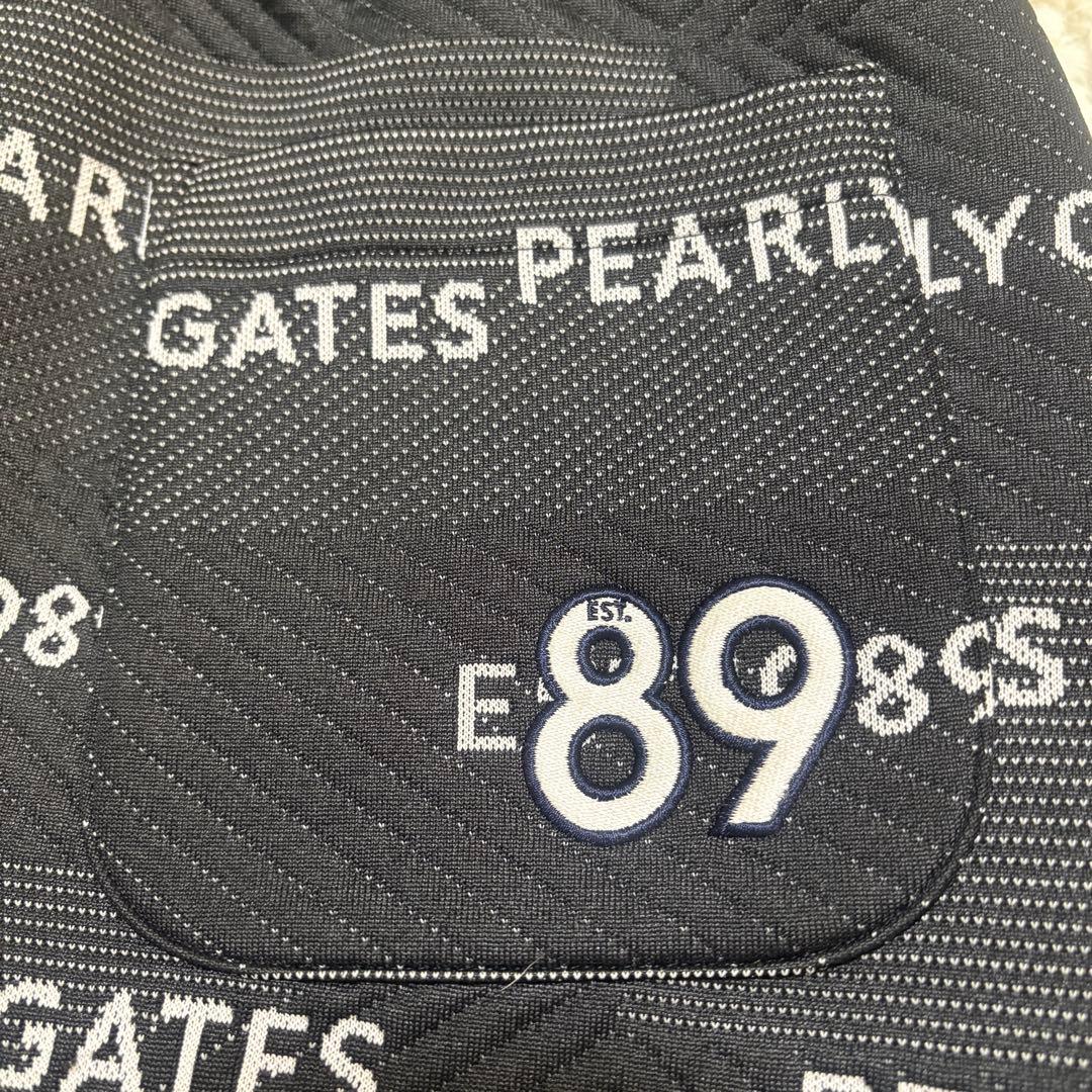 美品✨PEARLYGATES パッチワークパフブリスター ロゴボーダー スカート