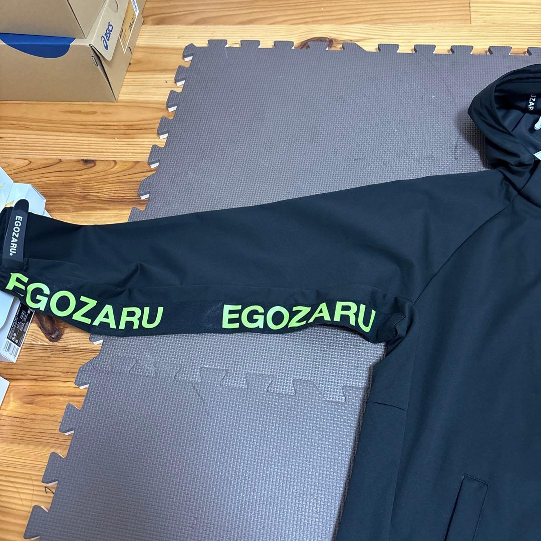 【日曜まで限定価格】 EGOZARU ブラック ウォームアップウェア Mサイズ