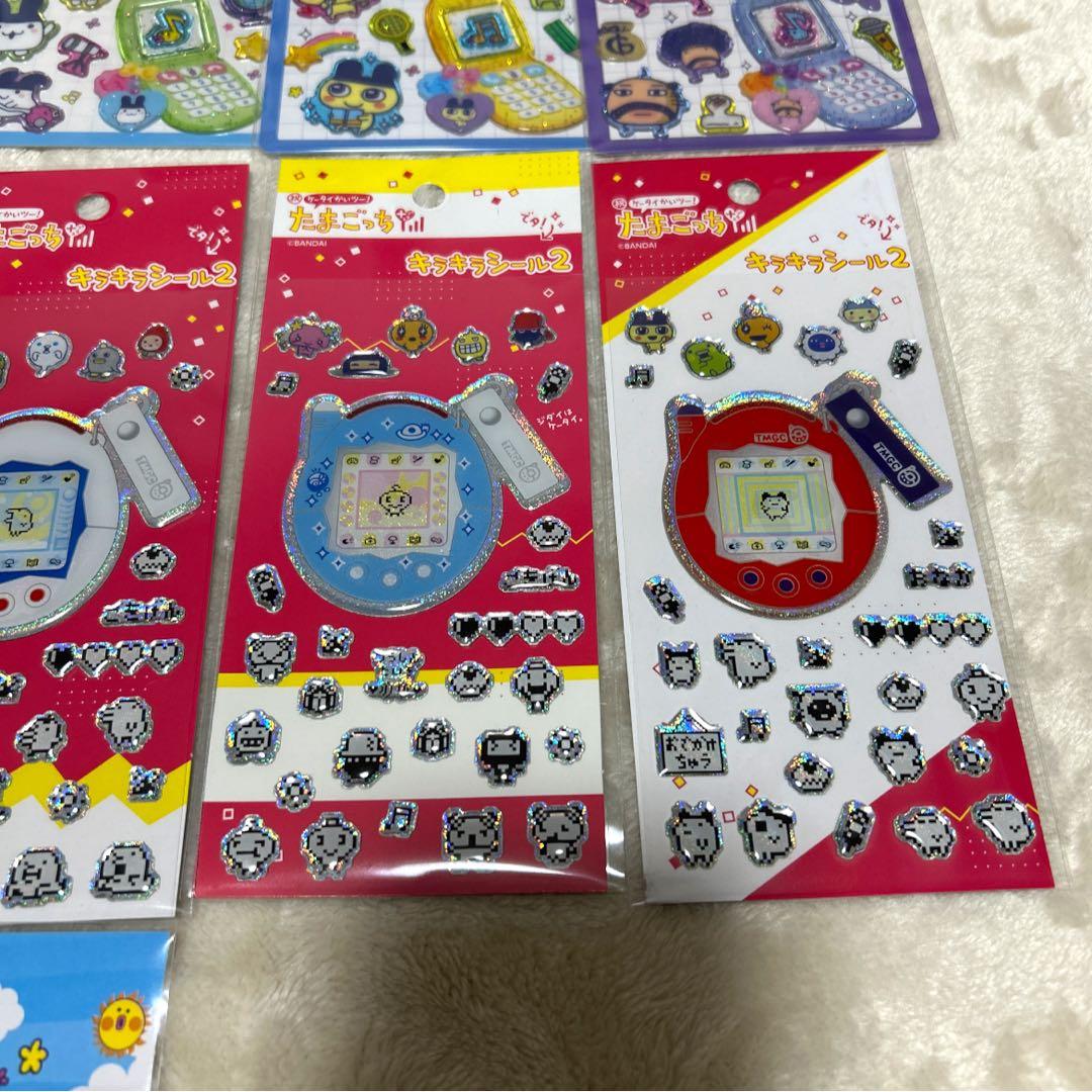 たまごっち平成ハッピーフォン　プチドロップシール　たまごっちシール色々まとめて