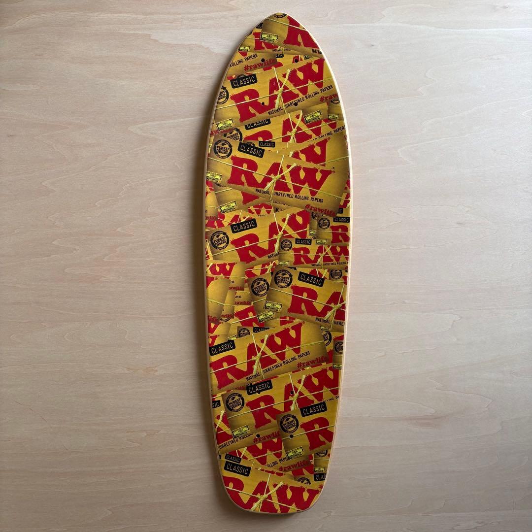 美品 正規品 RAW ペーパー クルージング デッキ スケボー レア 完売 限定