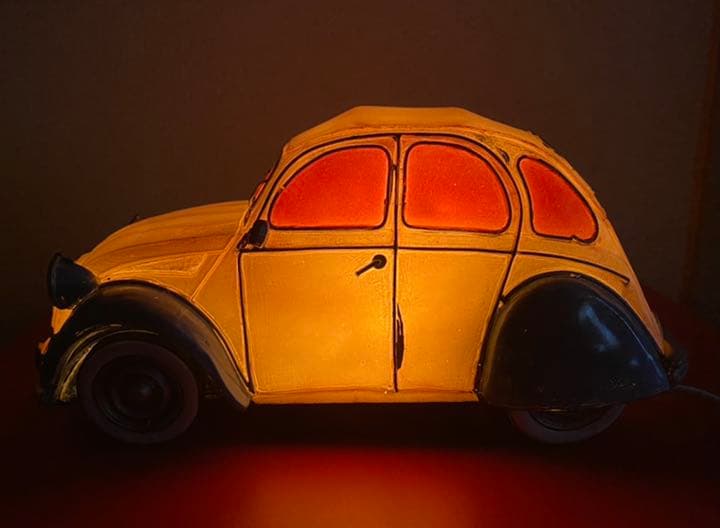 【アンティーク】シトロエン 2cv ランプ 照明