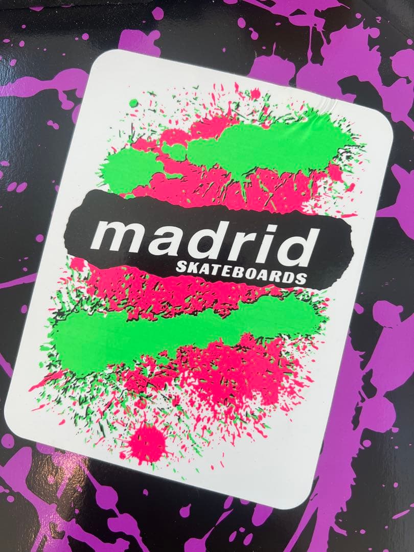 BACK TO THE FUTURE MADRIDVALTERRAスケートボード