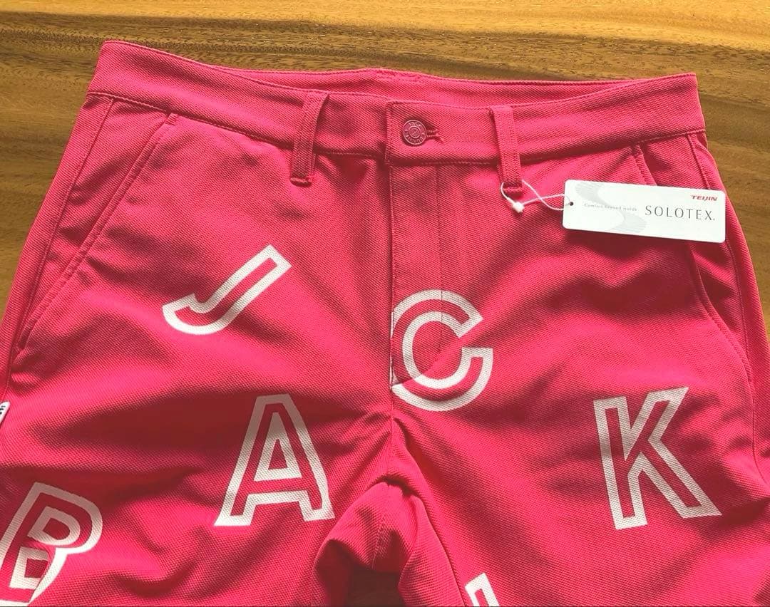 新品★ジャックバニー⛳️ソロテックスドライ　カノコ ストレッチパンツ　size4
