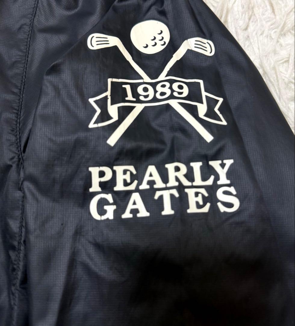 PEARLY GATES スニード　ハイネックジップ　ブランドロゴ　6Size
