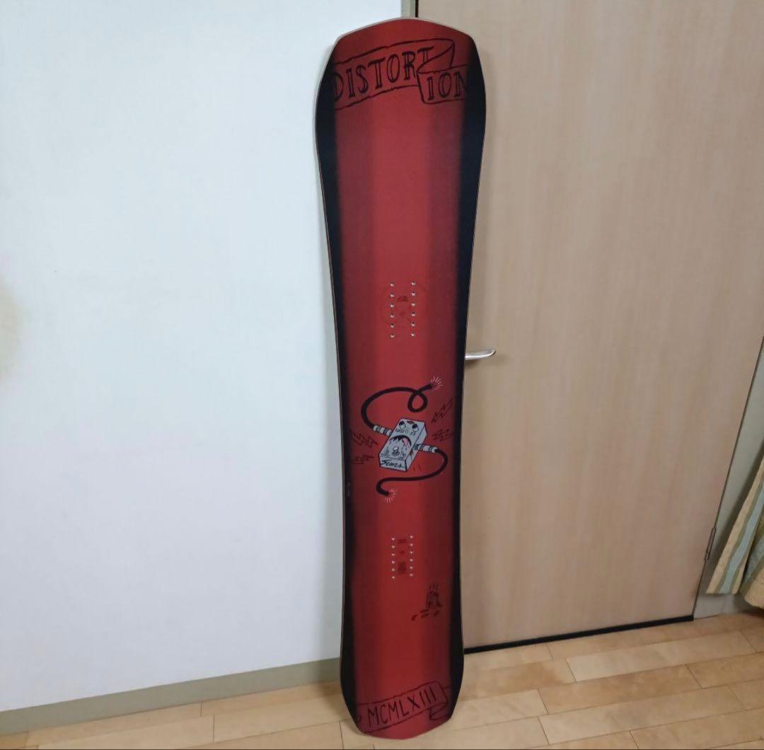 中古　SIMSスノーボードDISTORTION 152cm スノーボードグラトリ