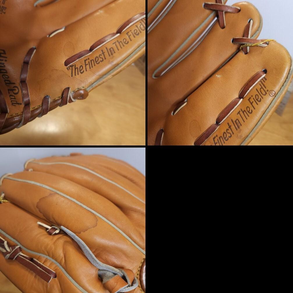 ローリングス 村田兆治モデル 直筆サイン入り 缶バッチ付 未使用品 軟式グローブ