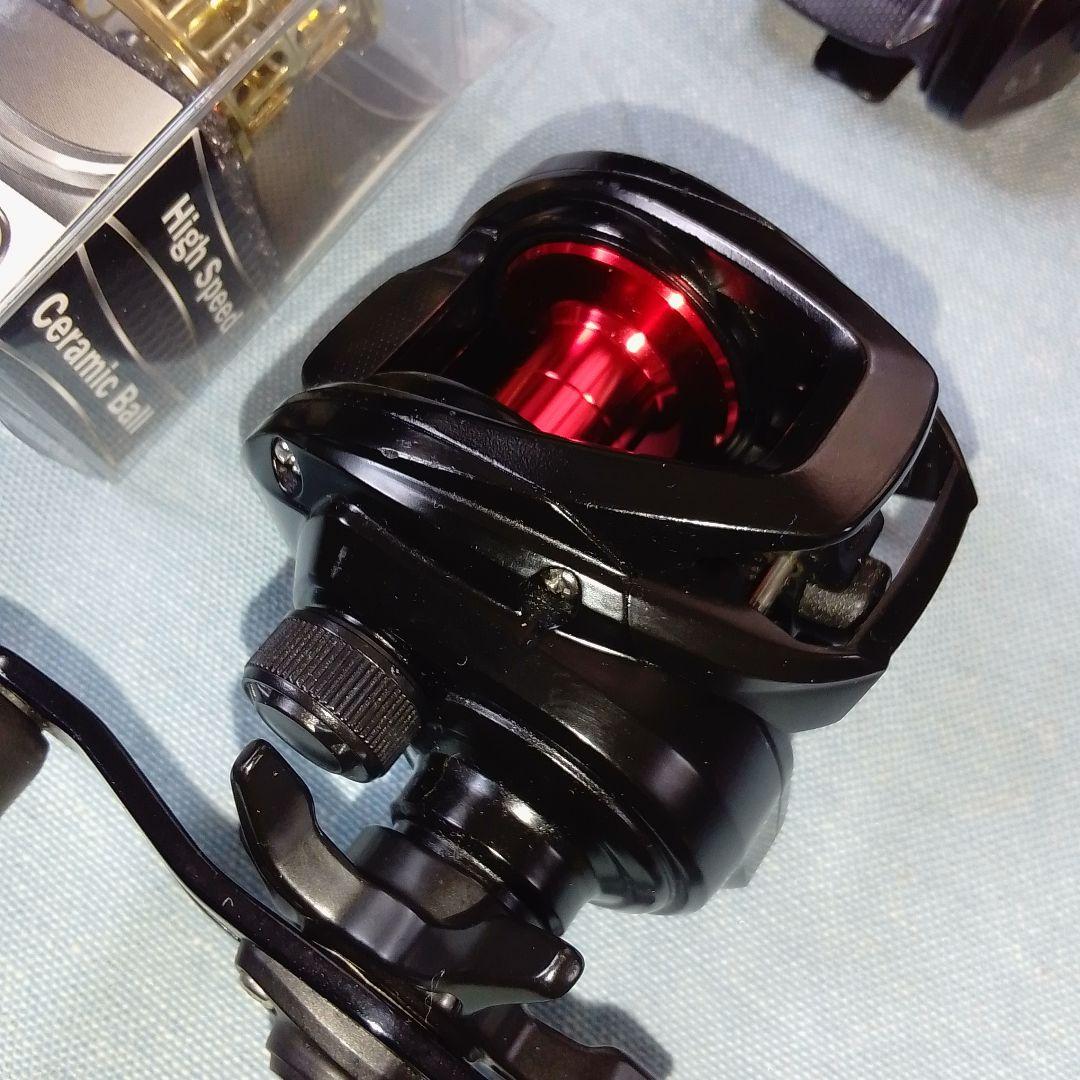 【最終価格】ダイワPR100、HEIGHTENシャロースプール、 おまけジャンク