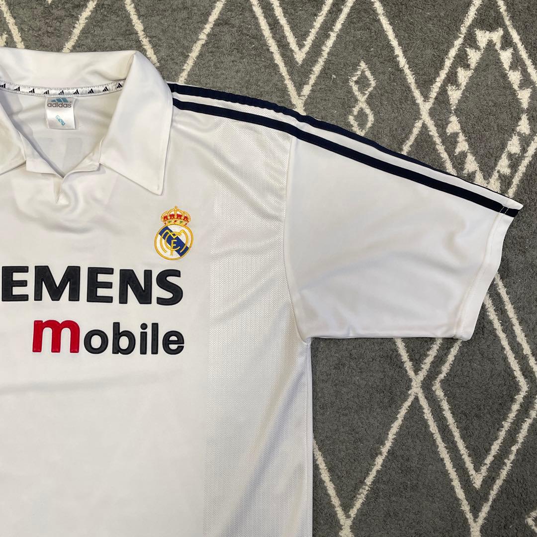adidas レアル・マドリード ゲームシャツ SIEMENS mobile