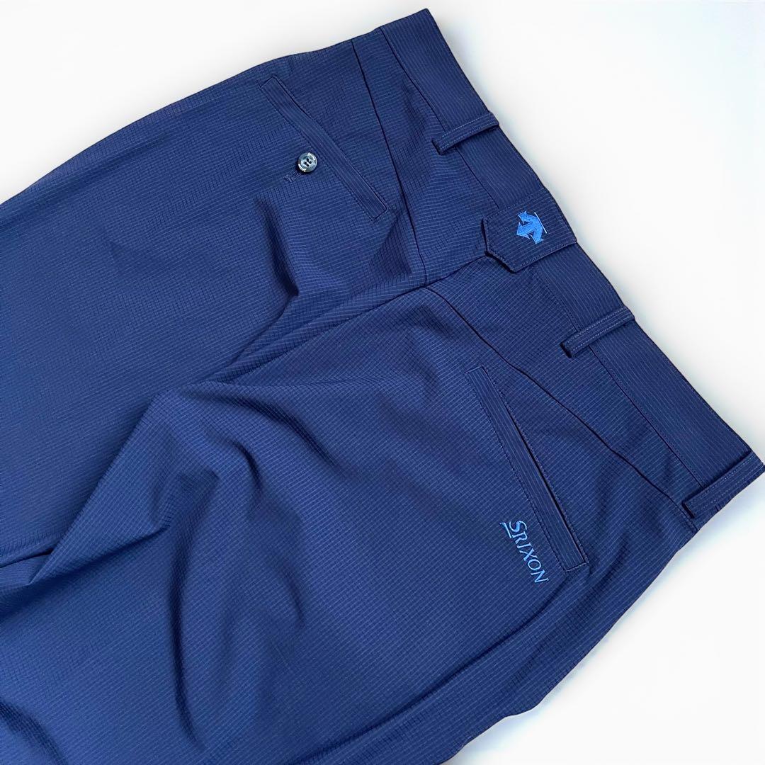 未使用 SRIXON by DESCENTE シアサッカー ゴルフパンツ 85