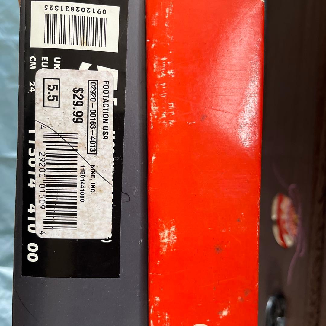 90年代！レディース NIKE スパイクシューズ サイズ5.5 22.5cm