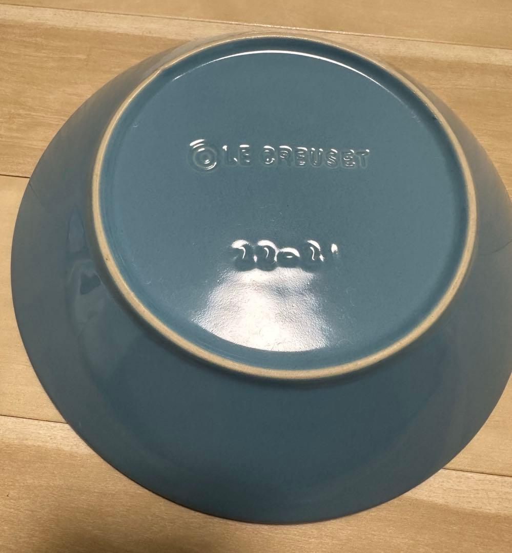 専用　ル・クルーゼ深皿 ネオ・シャロー・ディッシュ22 cm マリンブルー